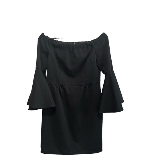 Trina Trina Turk Miley Textured Ponte Off-The-Shoulder Dress, New with Tags - Picture 2 of 6